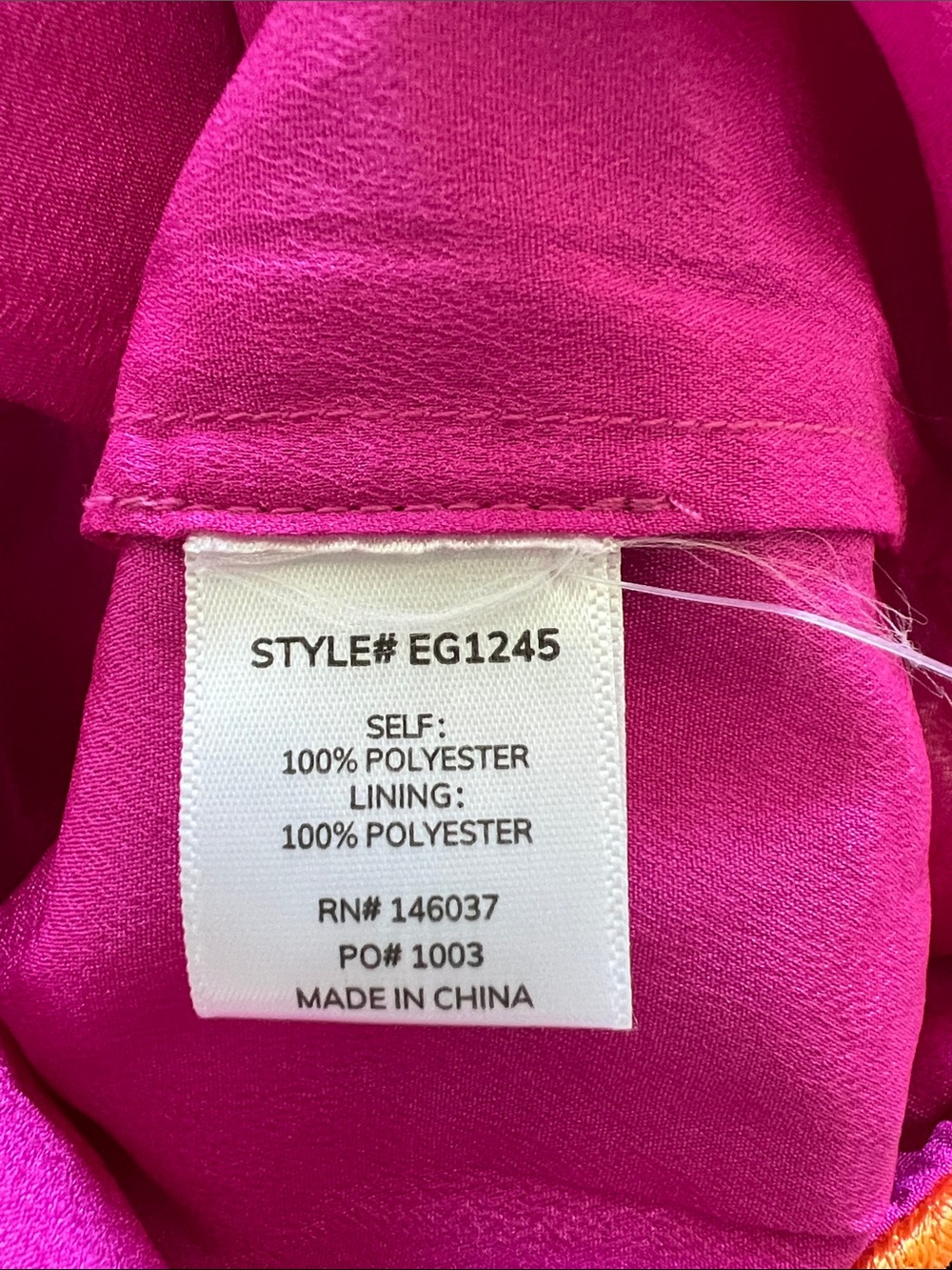 G.P.D Women's Pink Floral Print Puff Sleeve Blouse Size Medium - Picture 7 of 7
